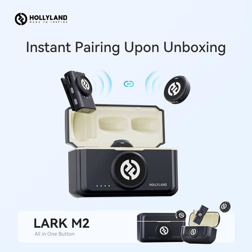 Hollyland lark M2 Wireless Microphone  2