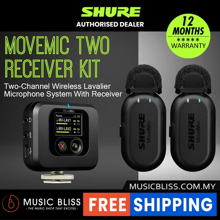 Shure MoveMic 2/ Receiver Kit