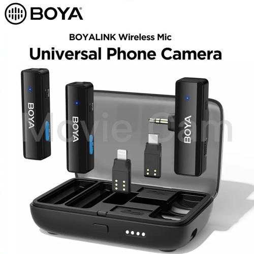 Boya Multi Compatible 2.4GHZ Dual Channel Wireless Mic 3