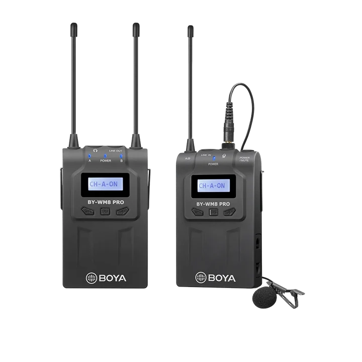 BOYA BY-WM8 PRO UHF Wireless Microphone Series 2