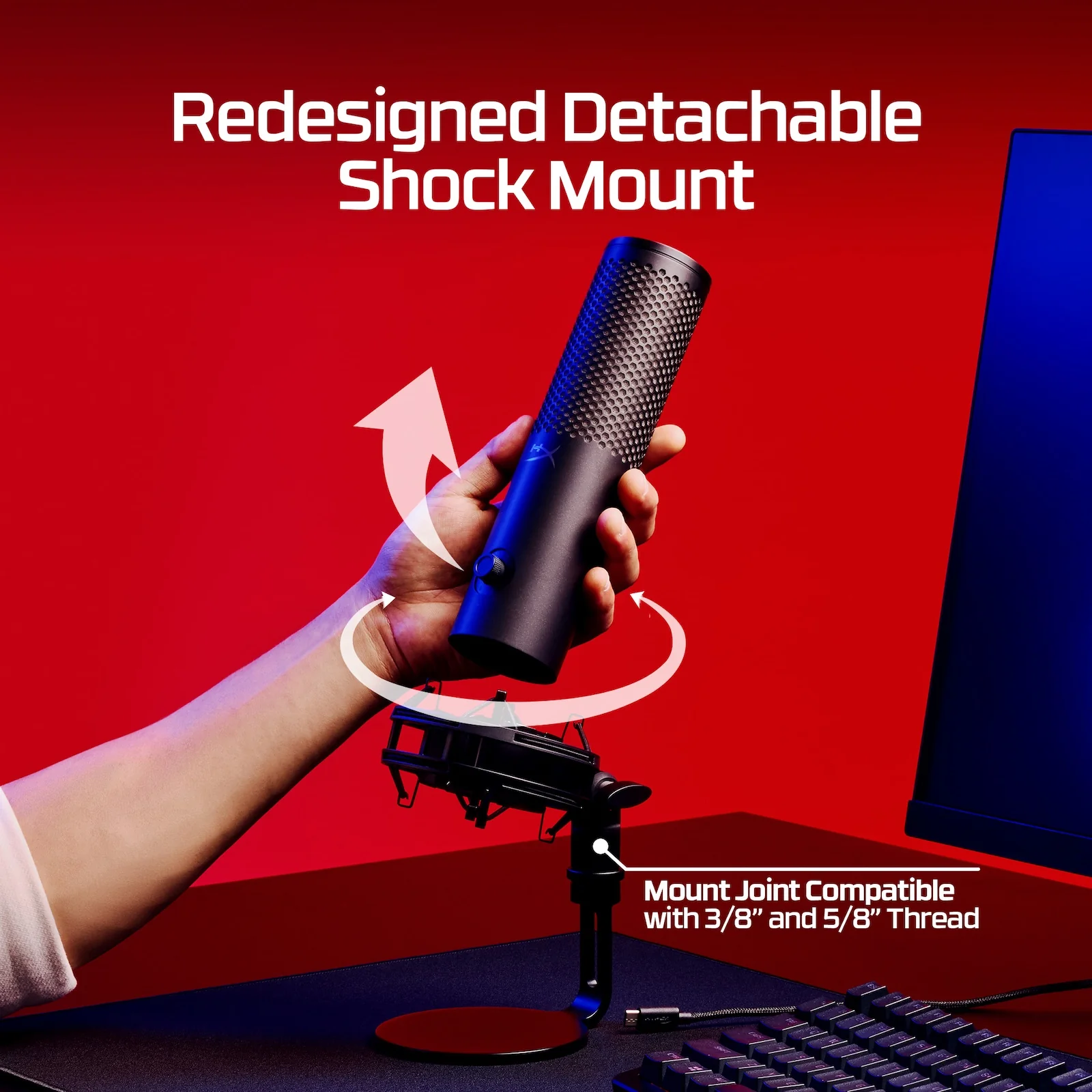 Hyper Quadcast 2 S Microphone 6