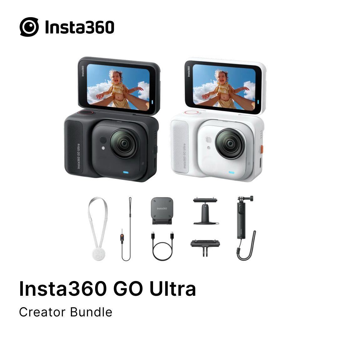 INSTA360 GO ULTRA TINY HANDS-FREE 4K CAM CREATOR BUNDLE 2
