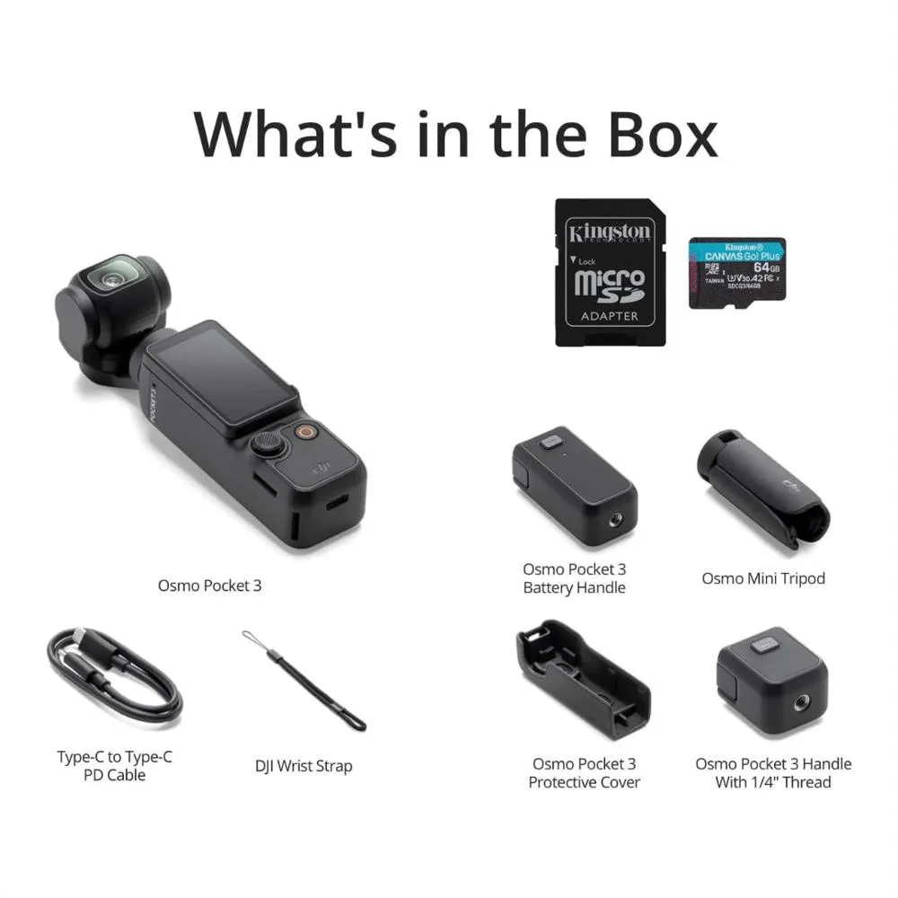 DJI POCKET3 CAPTURE MORE COMBO 2