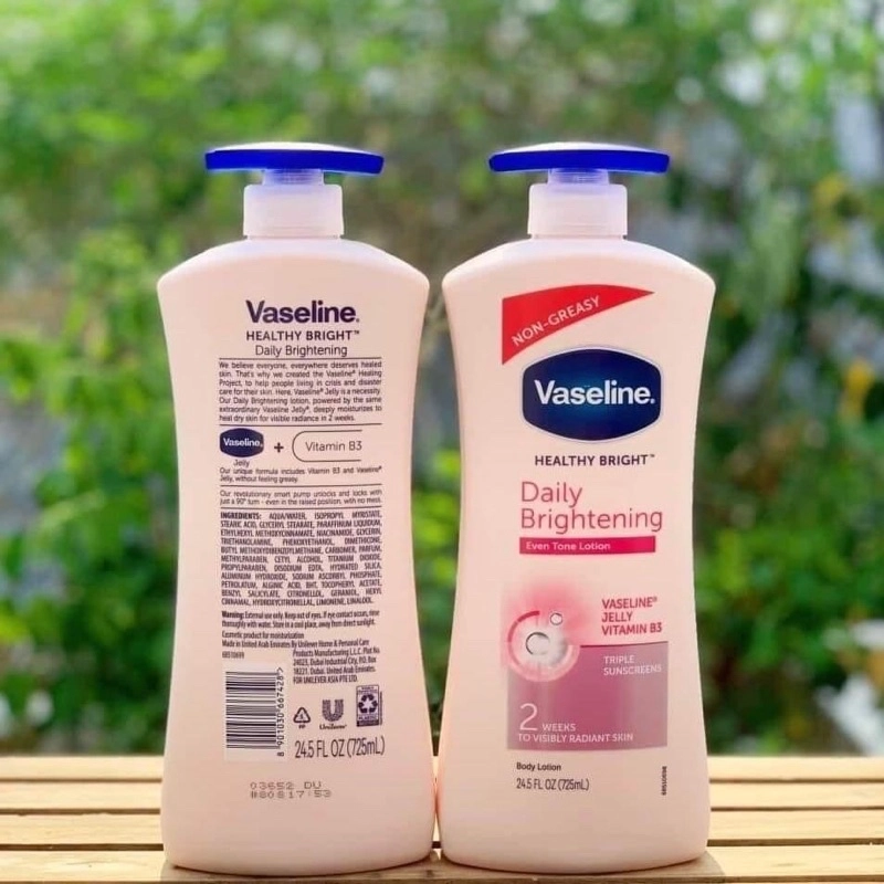 Vaseline daily brightening -725ml 2