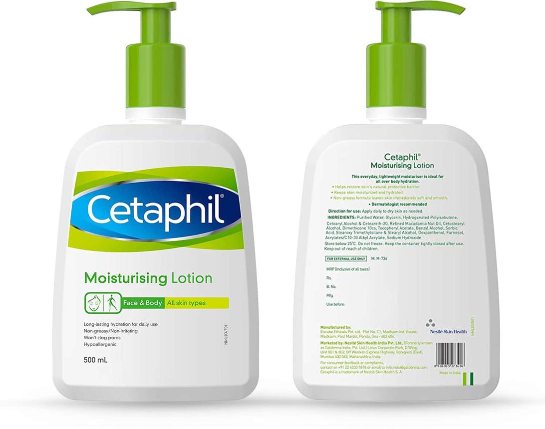 Cetaphil Moisturizing Lotion for Normal to Dry Sensitive Skin – 591ml 2