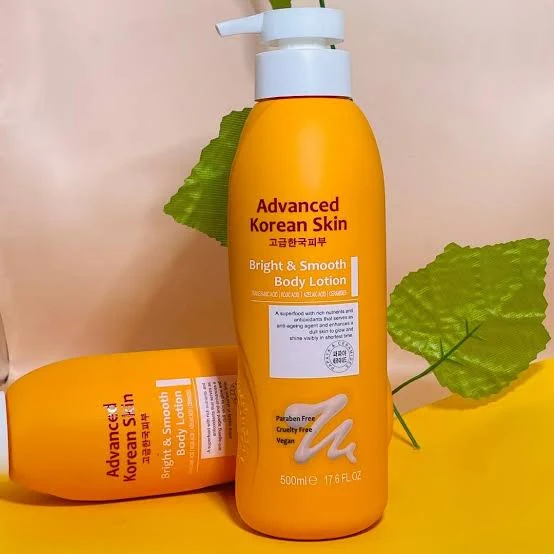 Advanced Korean Skin Bright & Smooth Body Lotion – 500ml 2