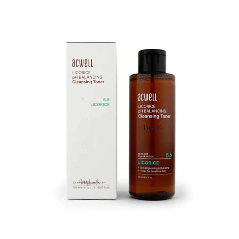 ACWELL Licorice pH Balancing Cleansing Toner 5.5 – 150ml 3