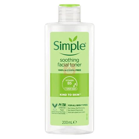 Simple Kind to Skin Soothing Facial Toner – 200ml 4