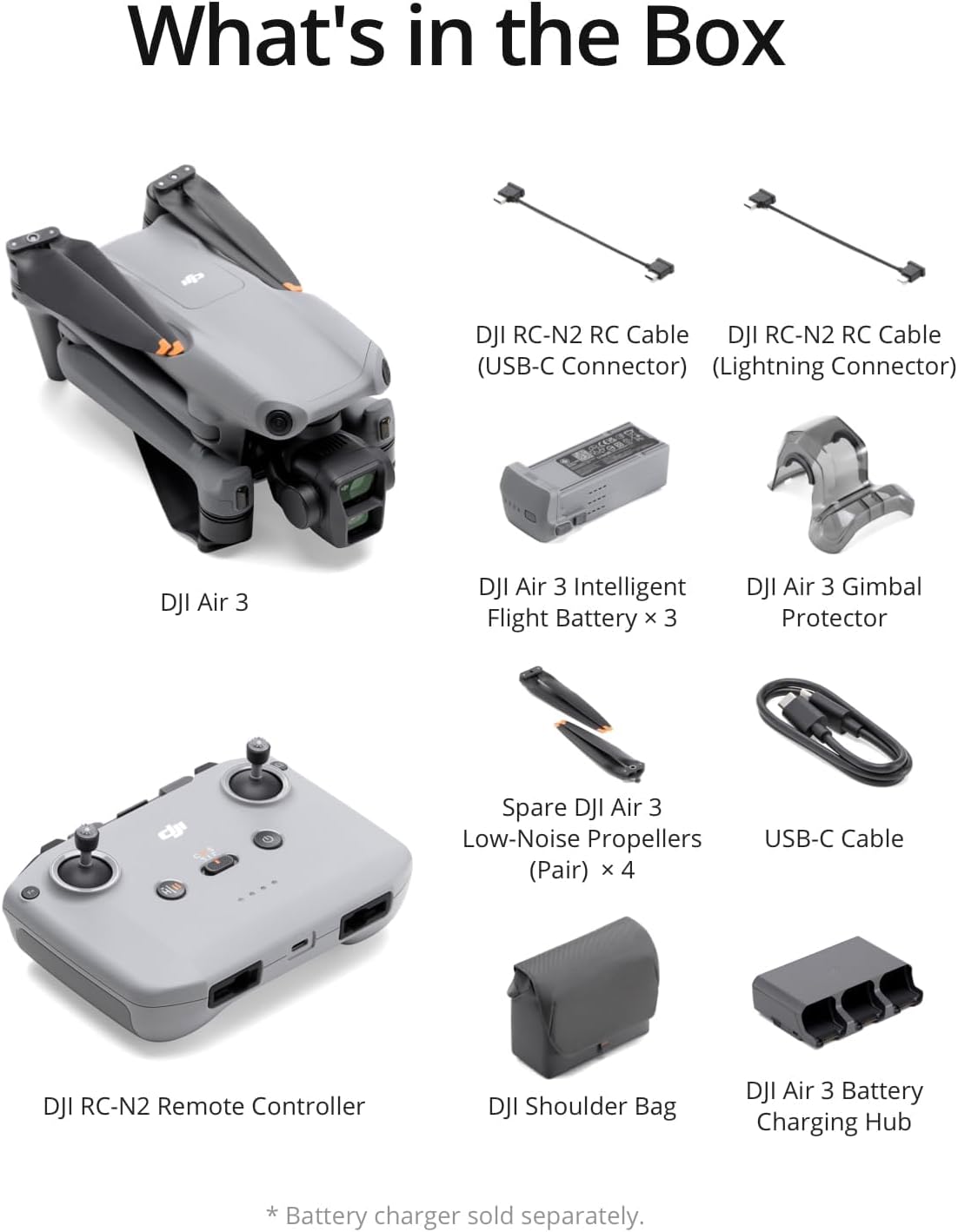 DJI Air 3 Fly More Combo With DJI RC 2 – Dual-Camera 4K Drone 2