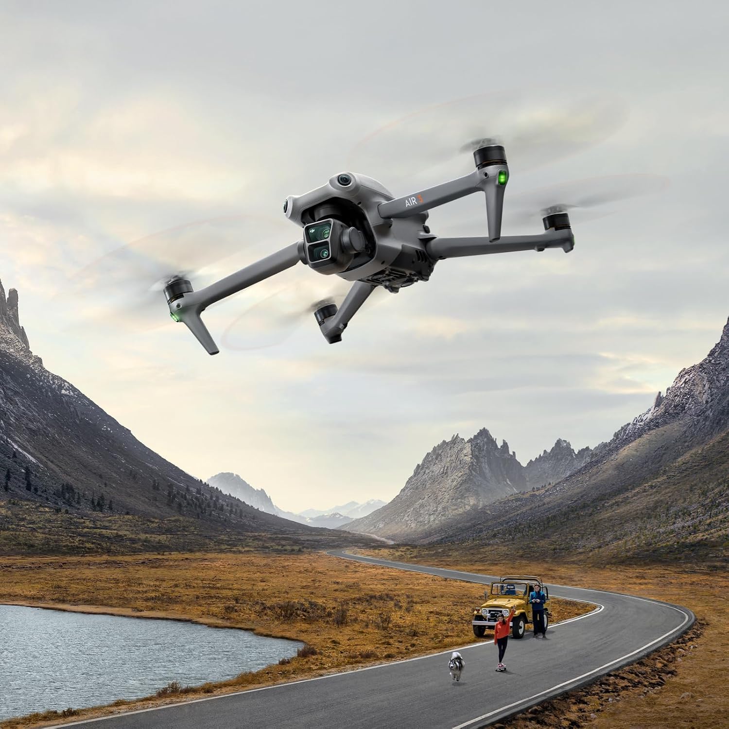 DJI Air 3 Fly More Combo With DJI RC 2 – Dual-Camera 4K Drone 5