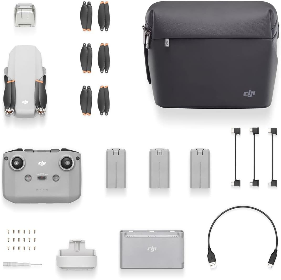 DJI Mini 2 SE Fly More Combo With DJI RC-N1 – 12MP 2.7K Camera Drone 5