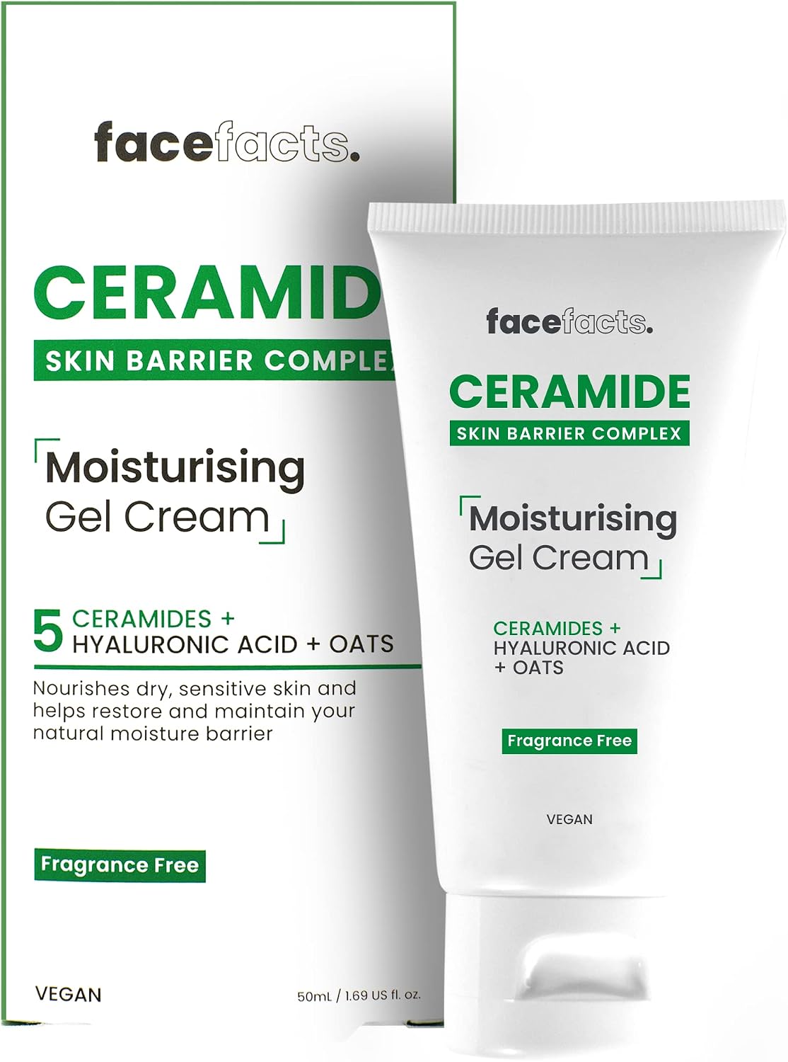Face Facts Ceramide Moisturising Gel Cream – 50ml 3