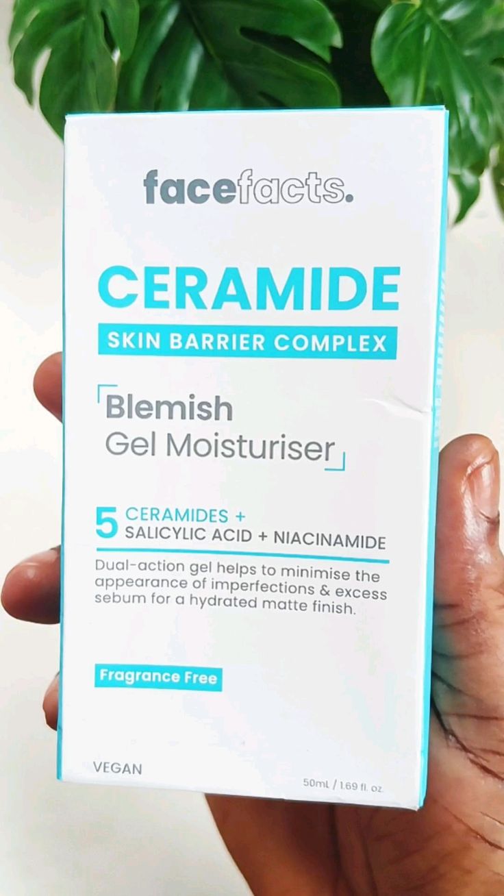 Face Facts Ceramide Blemish Gel Moisturiser – 50ml 2