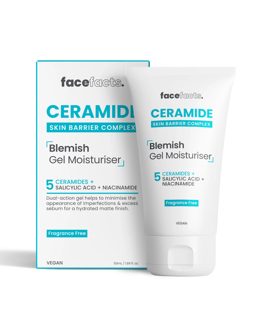 Face Facts Ceramide Blemish Gel Moisturiser – 50ml 3