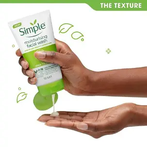 Simple Kind to Skin Moisturising Facial Wash – 150ml 4