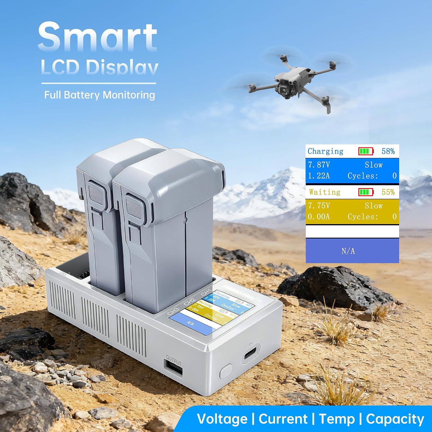 DJI Mini 4 Pro Intelligent Flight Battery – 2590mAh Li-ion Drone Battery 4