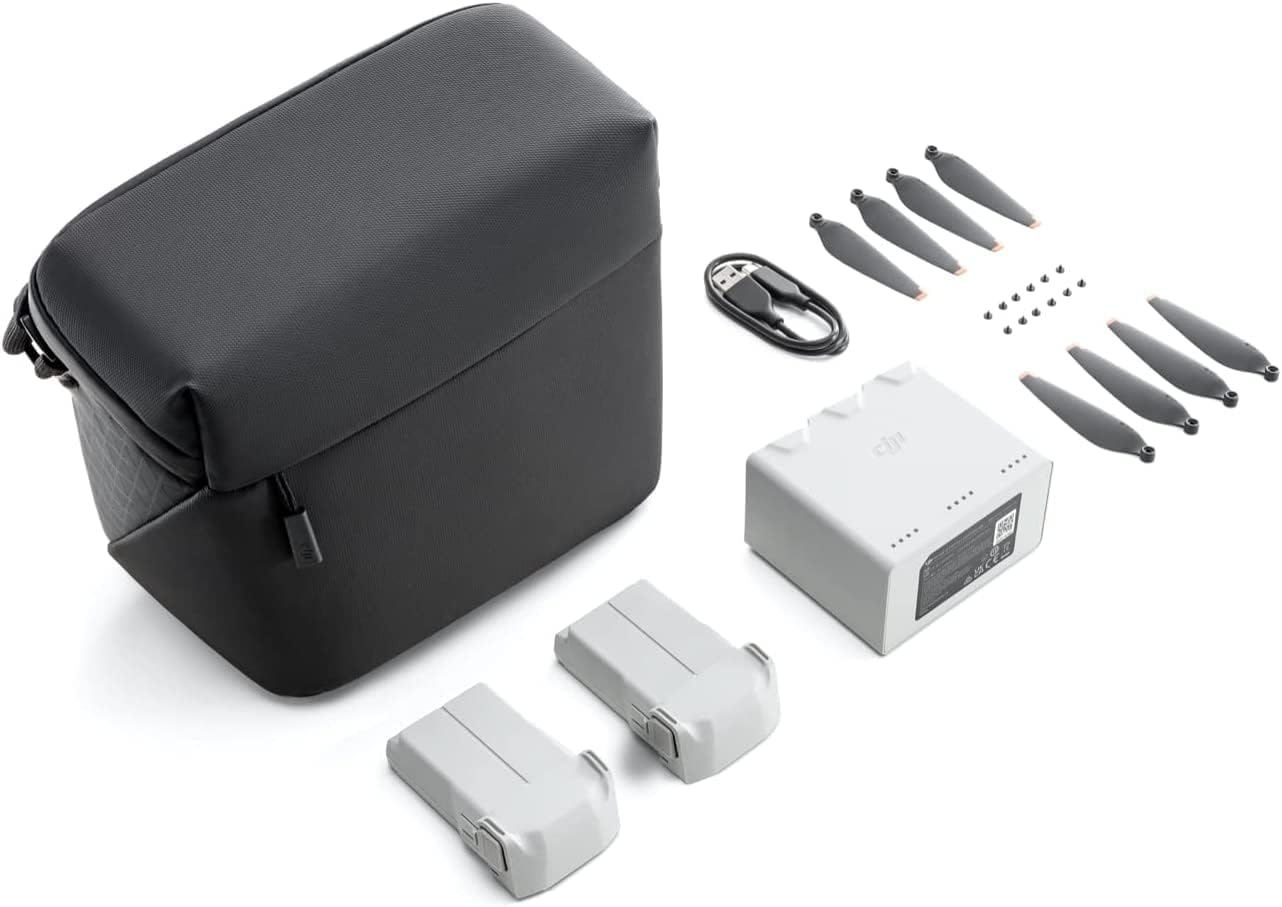 DJI Mini 3 Pro Fly More Kit Plus – 2× Intelligent Flight Battery Plus, Charging Hub & Shoulder Bag