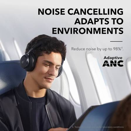 Soundcore Space One Adaptive ANC Wireless Bluetooth Headphones 5
