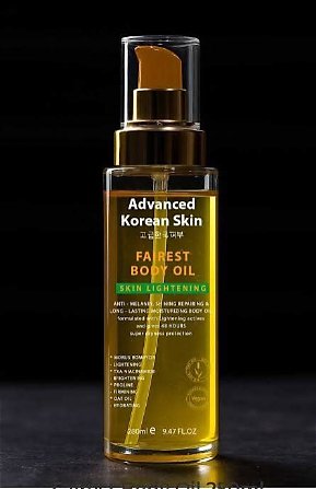 Advanced Korean Skin Fairest Lightening Body Oil – 280ml