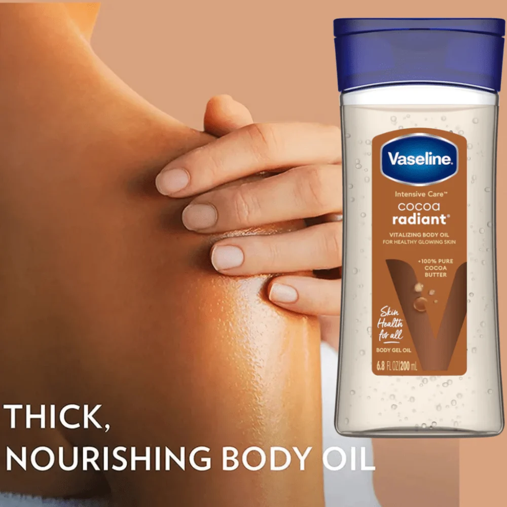 Vaseline Intensive Care Cocoa Radiant Body Gel Oil – 200ml 3