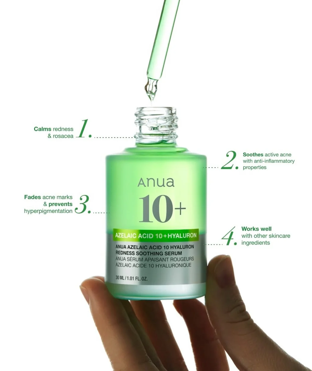 Anua azelaic acid 10 hyaluron redness soothing serum -30 ml 3