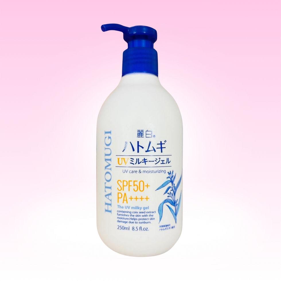 Hatomugi UV Milky Gel Sunscreen SPF50+ PA++++ – 250ml 3