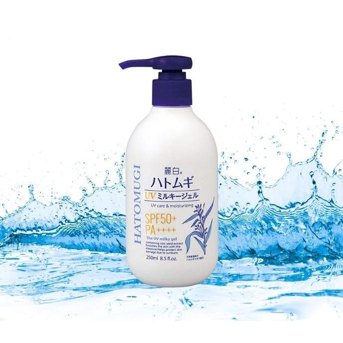 Hatomugi UV Milky Gel Sunscreen SPF50+ PA++++ – 250ml 2