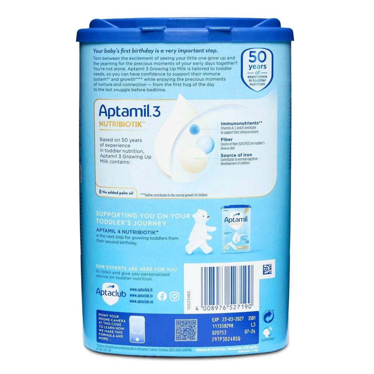 Aptamil 3 Growing Up Milk – 800g 2