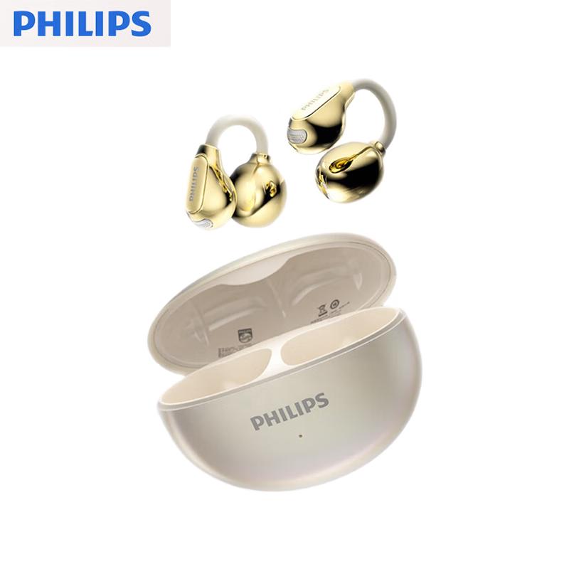Philips Open-Ear Wireless Bluetooth Earbuds with Charging Case 2