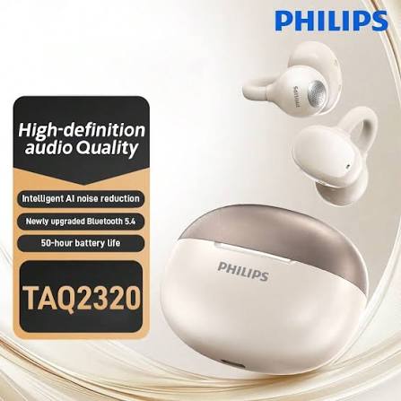 Philips Open-Ear Wireless Bluetooth Earbuds with Charging Case 5