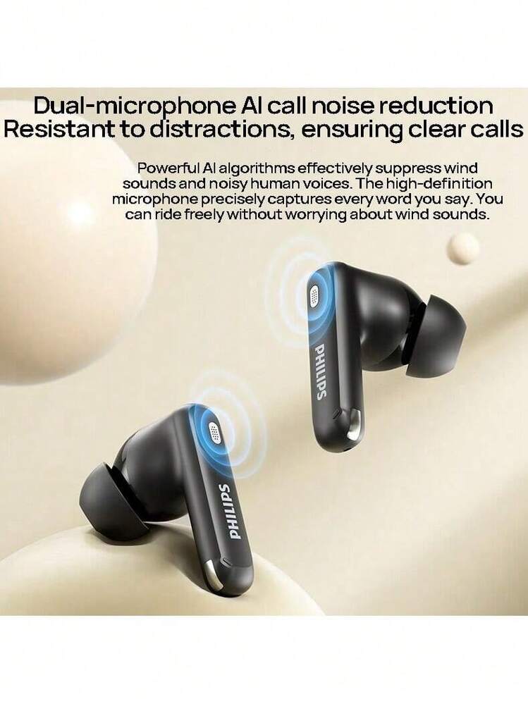 Philips True Wireless Earbuds with Smart Display Charging Case 4