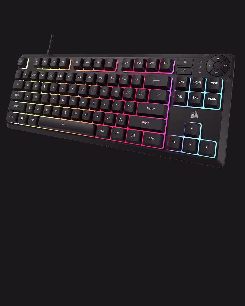 CORSAIR K55 CORE TKL RGB GAMING KEYBOARD 2