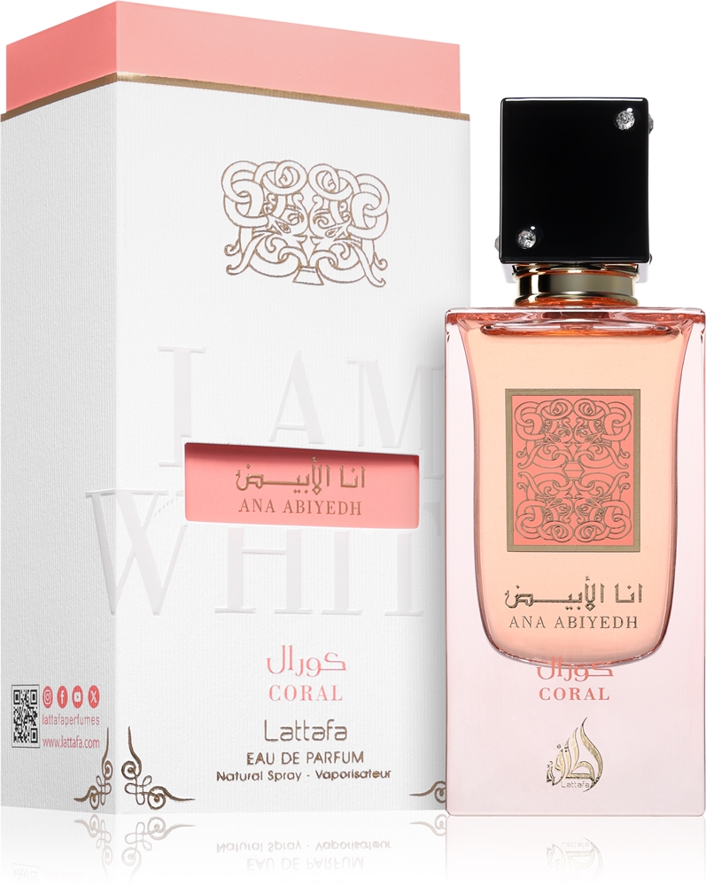 Lattafa Ana Abiyedh Coral Eau de Parfum – 100ml 3