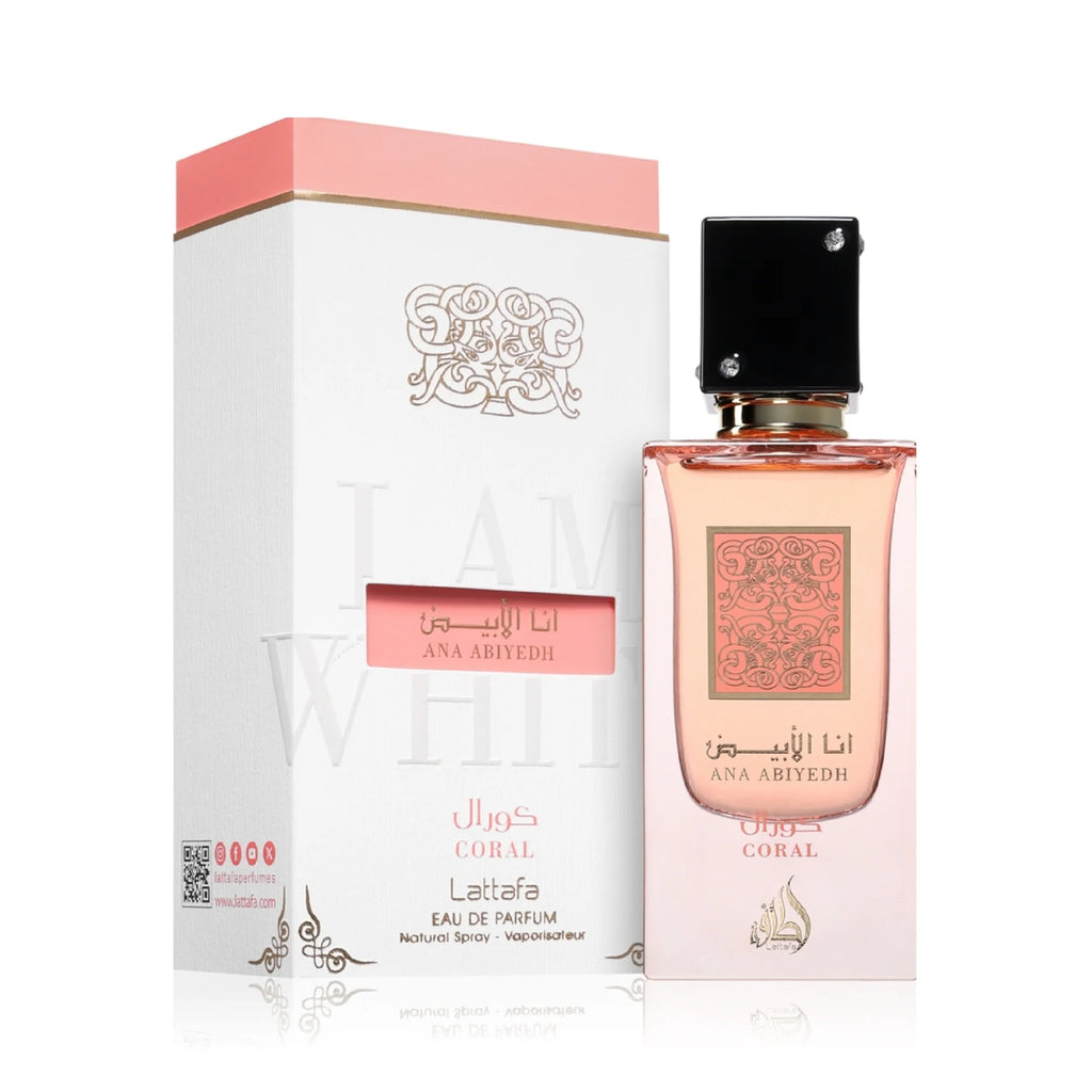 Lattafa Ana Abiyedh Coral Eau de Parfum – 100ml 4
