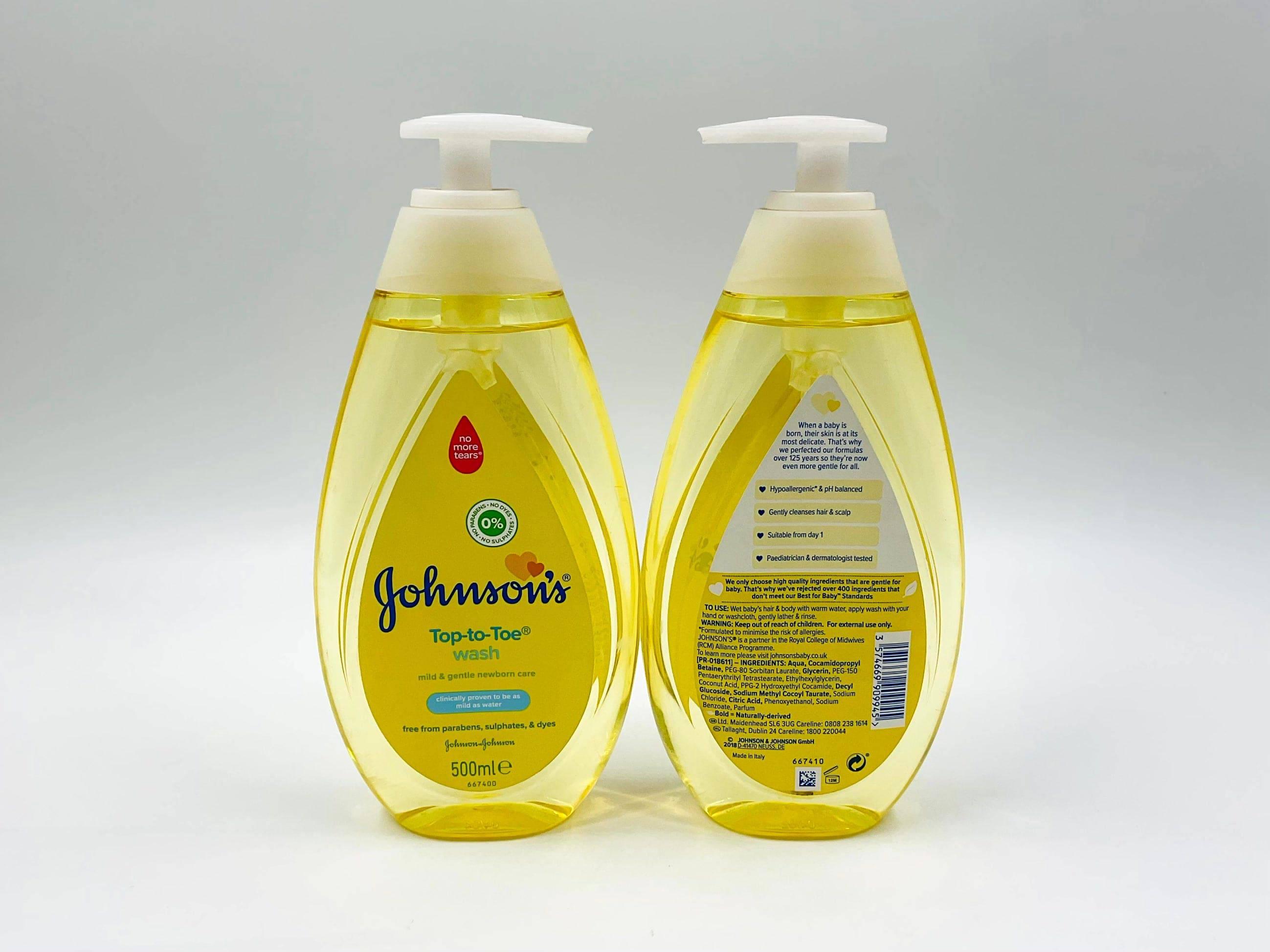 Johnson’s Baby Top-to-Toe Wash 500ml  2