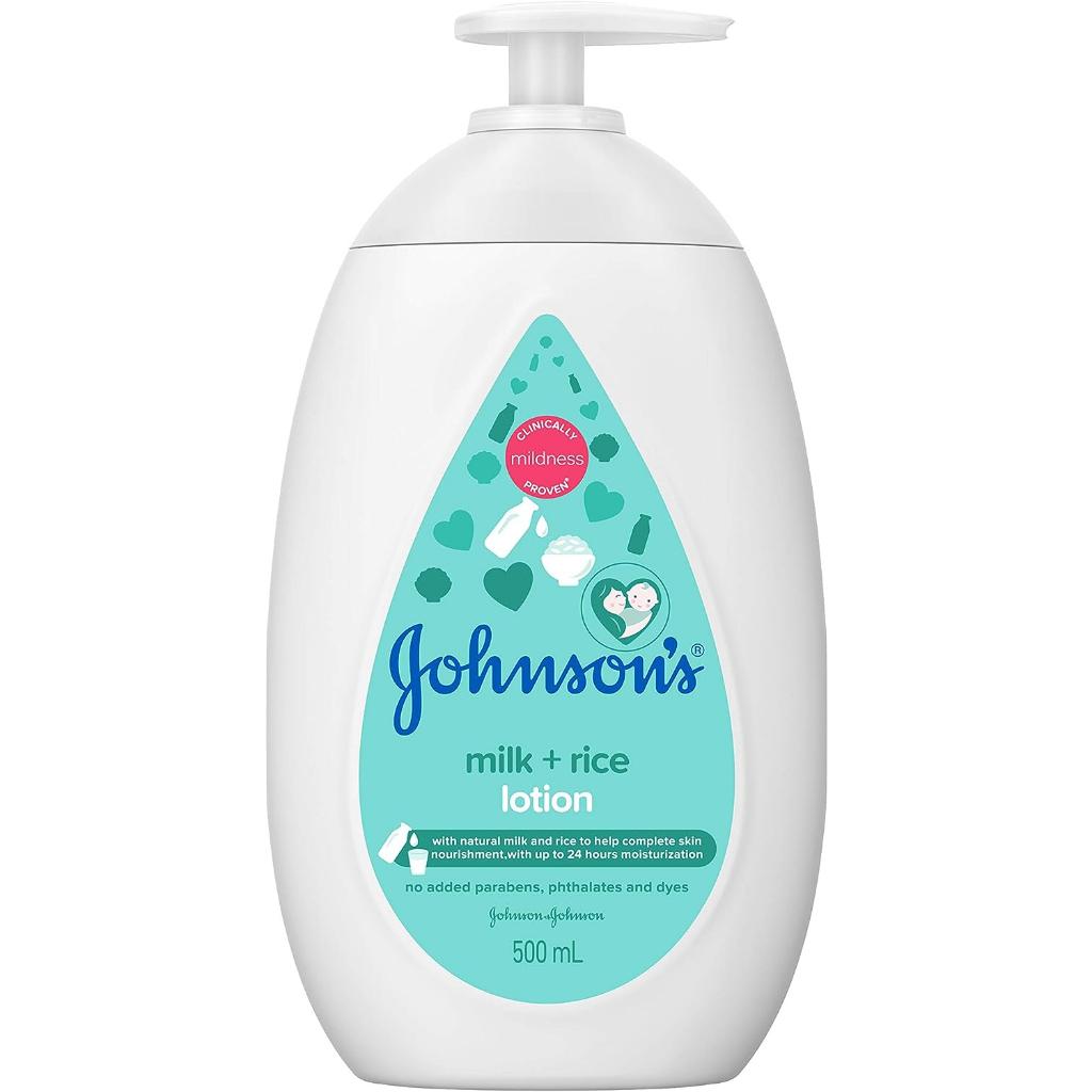 Johnson’s Baby Milk + Rice Lotion – 500ml 3