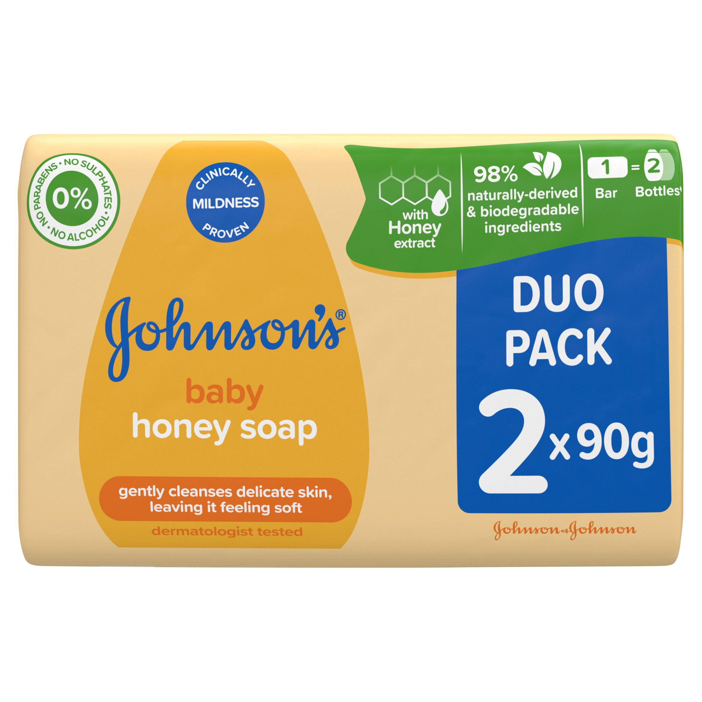 Johnson’s Baby Honey Soap 2-in-1 2