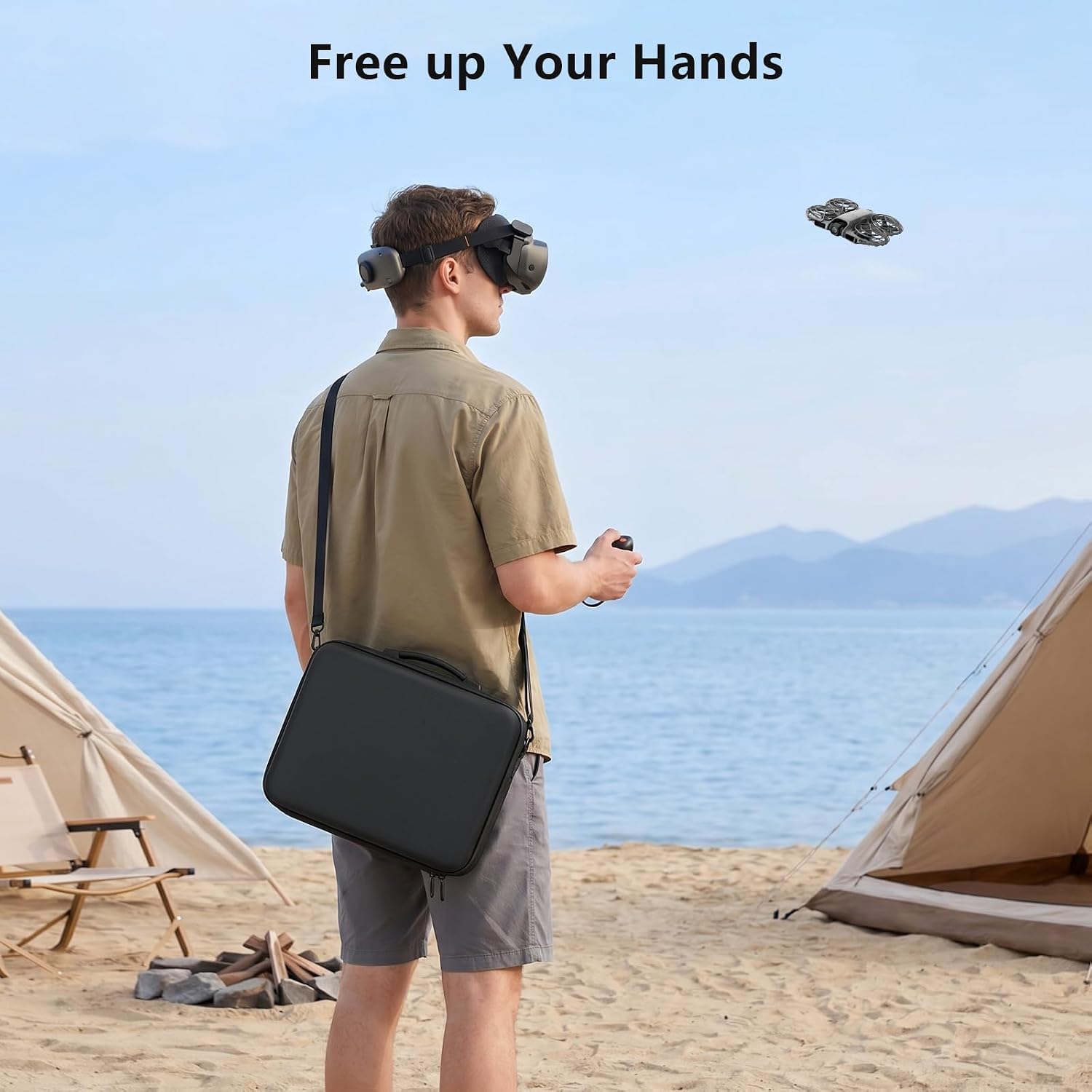 DJI Avata FPV Hard Carrying Case – Protective Storage Case for Drone, Goggles, Controllers & Batteries 5