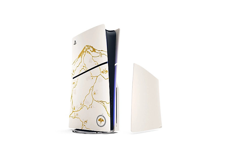 PlayStation 5 Ghost of Yōtei Gold Limited Edition Console Bundle – 1TB PS5 Disc Edition