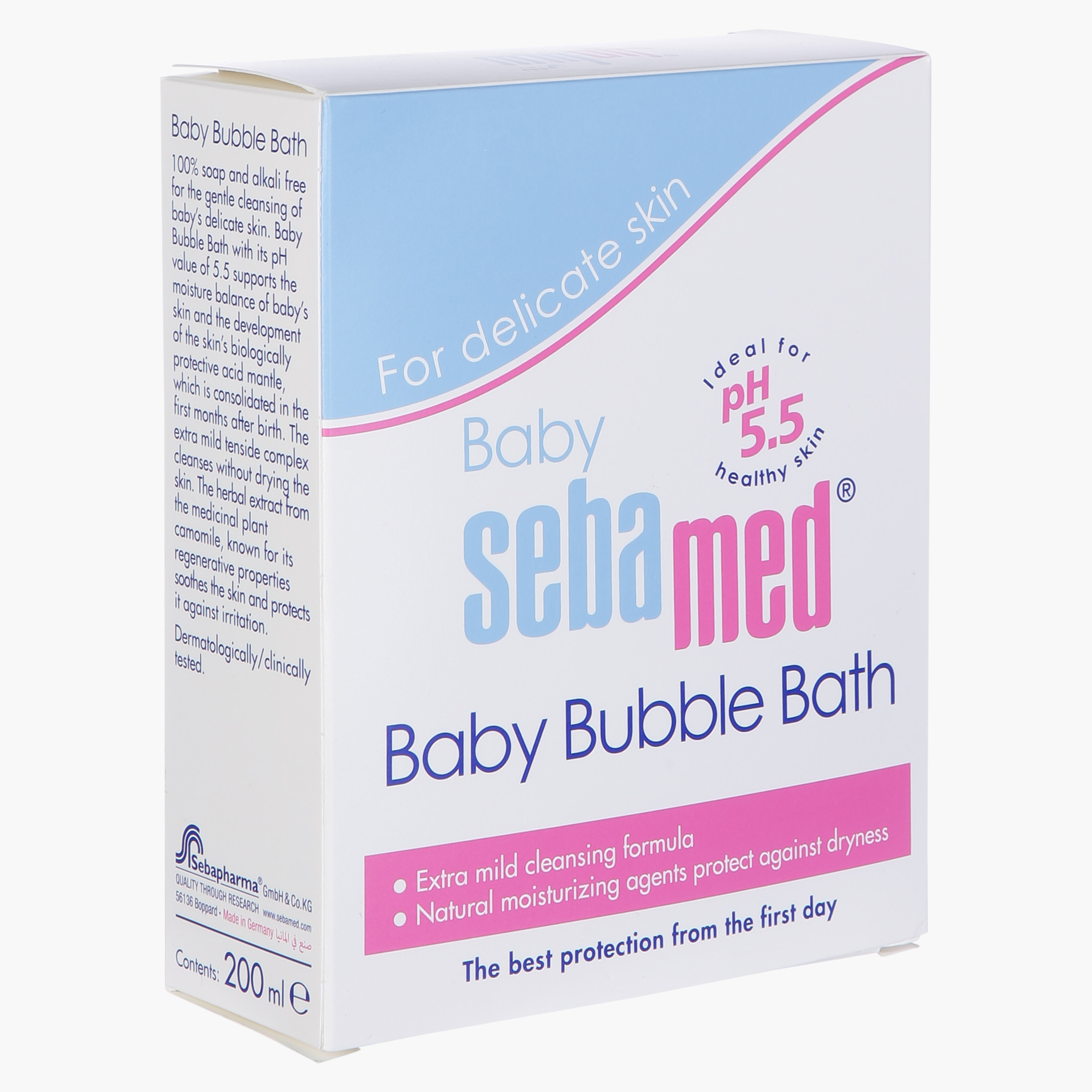 SEBAMED BABY BUBBLE BATH – 200ML 3