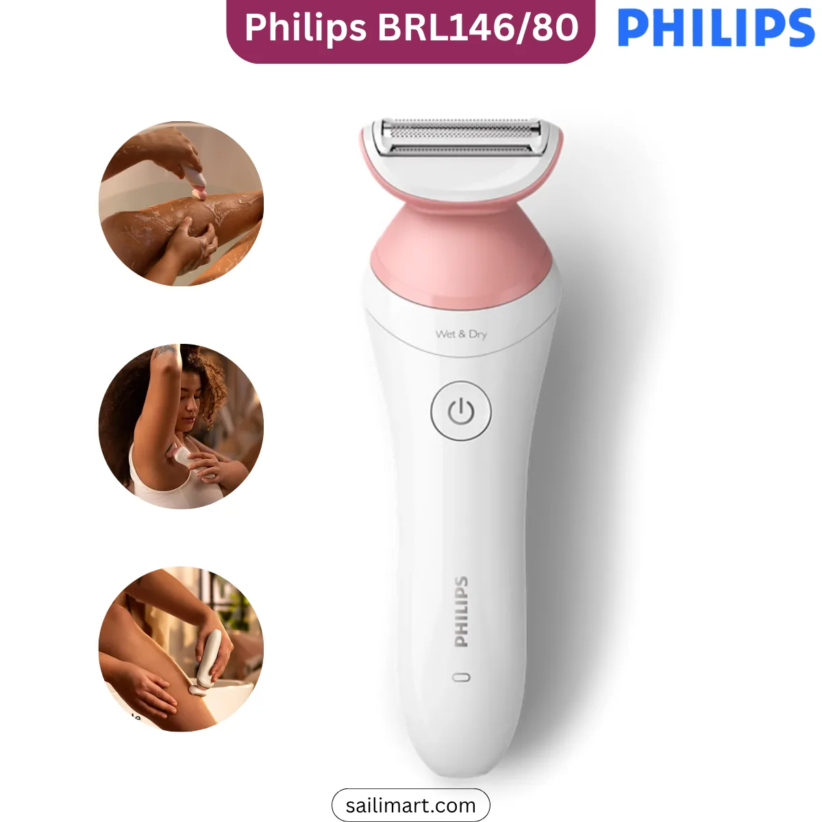 Philips hair trimmer model BRL146 5