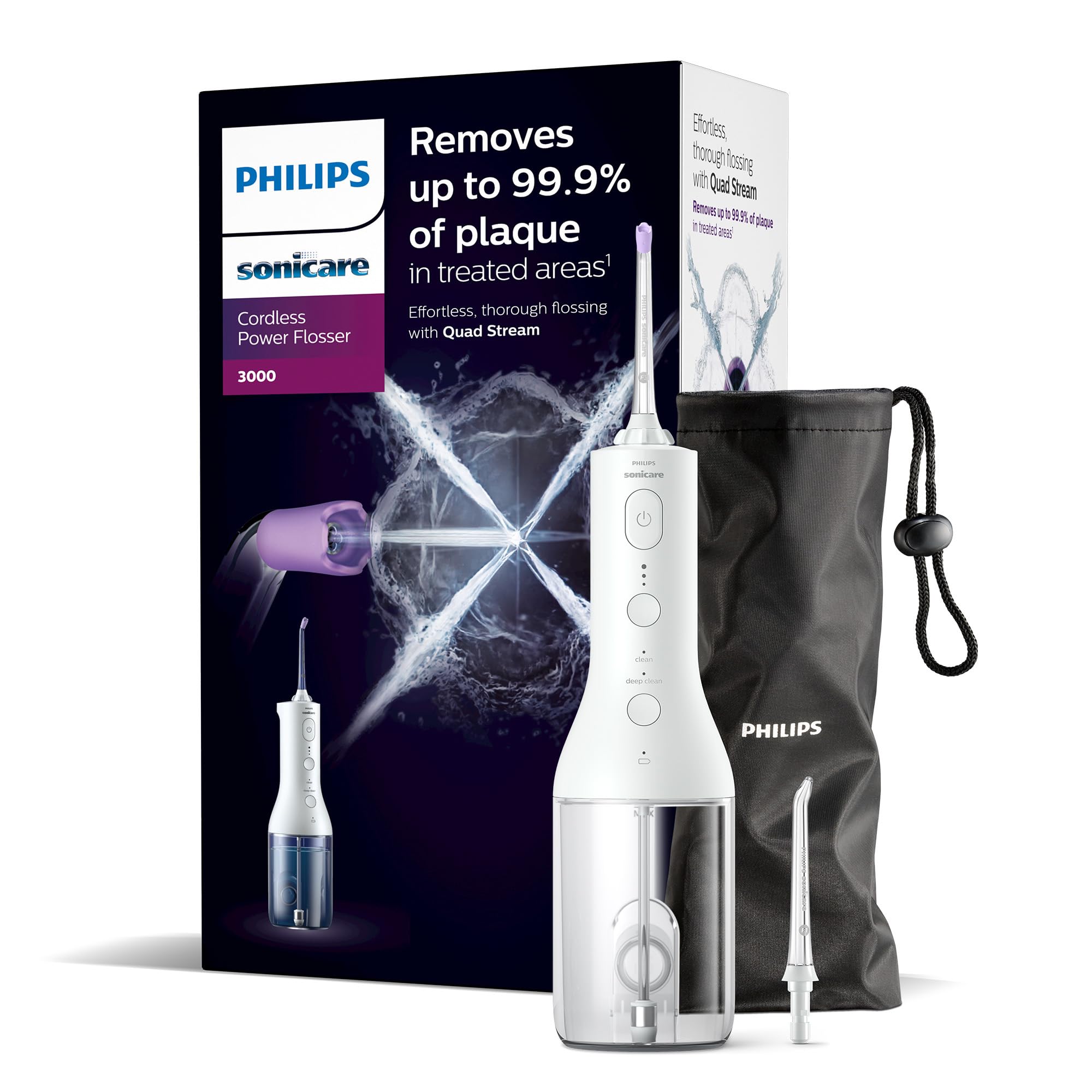  Philips Sonicare Cordless Power Flosser 3000 HX3826/34 3