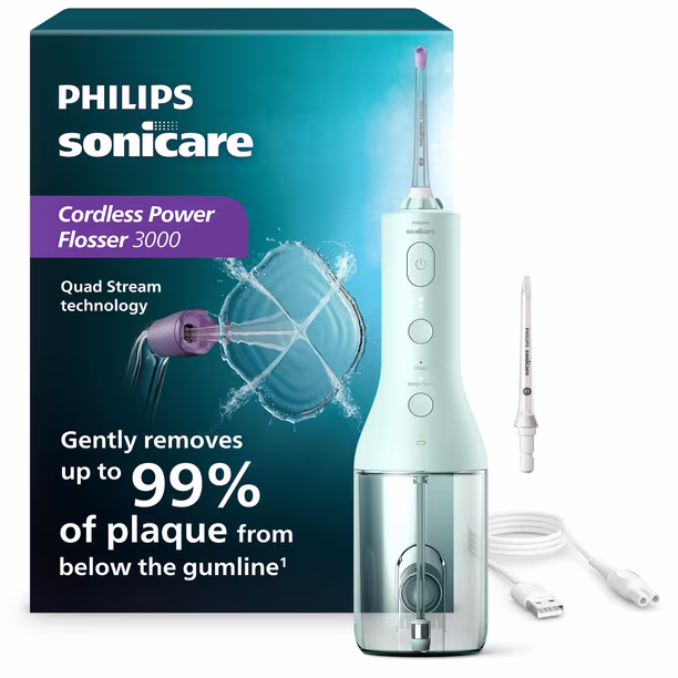  Philips Sonicare Cordless Power Flosser 3000 HX3826/34 4