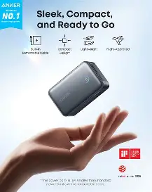 Anker Nano Power Bank (10K, 45W, Built-In Retractable USB-C Cable) – A1638 3