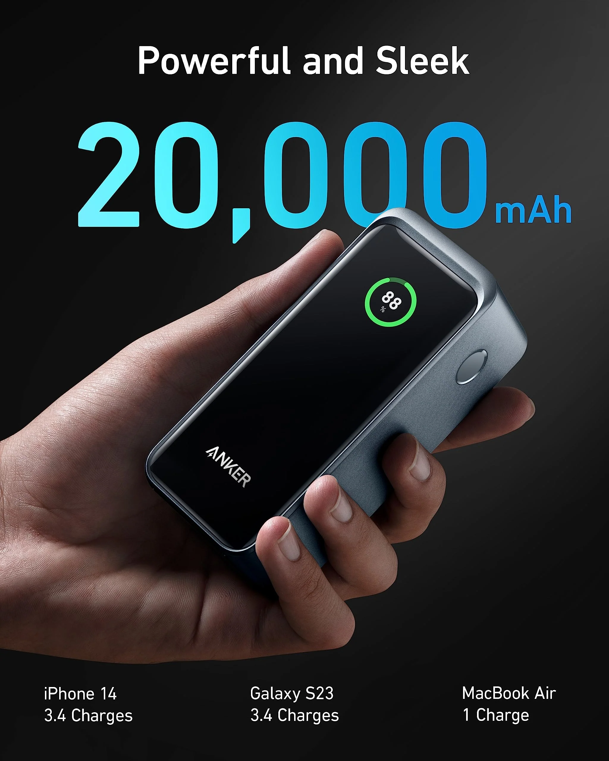 Anker Prime 20,000mAh Power Bank (200W) – A1336 2