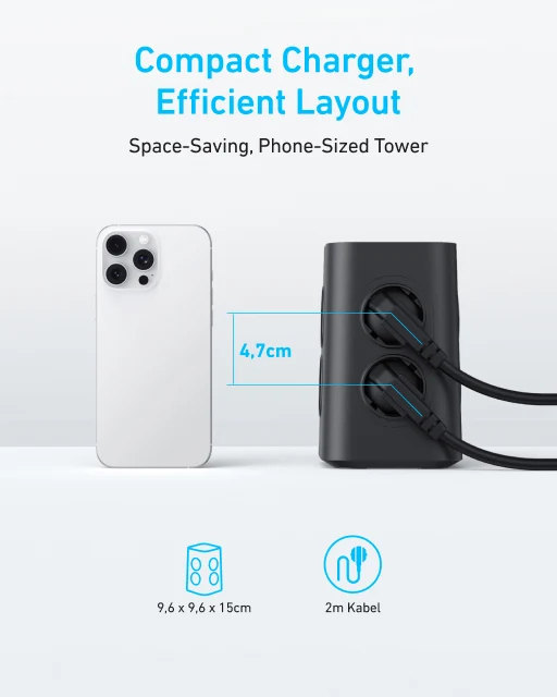 Anker USB Power Strip (12-in-1, 20W) – A9185 4