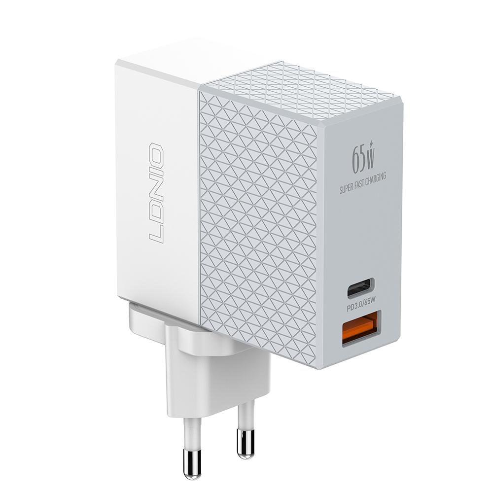 LDNIO 65W Super Fast Wall Charger – A2620C 2