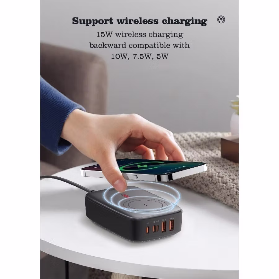 LDNIO 6 IN 1 DESKTOP CHARGER 3