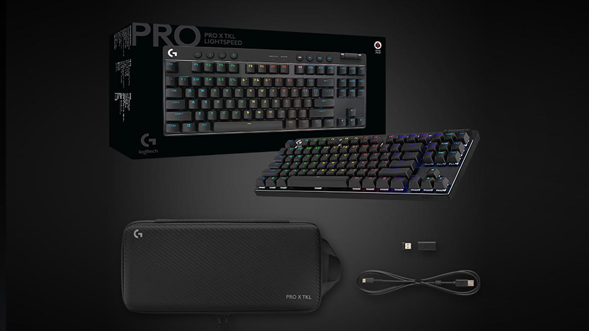 LOGITECH PRO X TKL LIGHTSPEED GAMING KEYBOARD 3