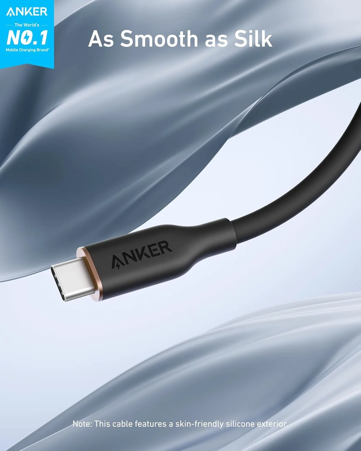 Anker Powerline III Flow USB-C To USB-C 100W Cable 2